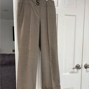 Bill Blass vintage houndstooth, cuffed trousers.